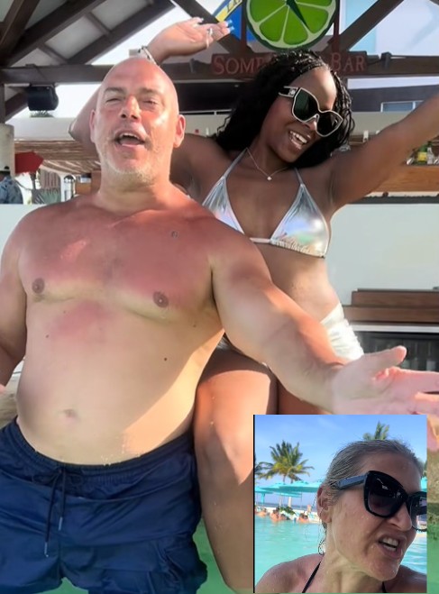 Dude Was Having The Time Of His Life, Until His Wife Broke Up The Party!