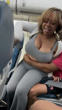 Sheesh! Someone Made A Whole AI Adult Video Of That Content Creator On The Plane With The Junk In Her Trunk.