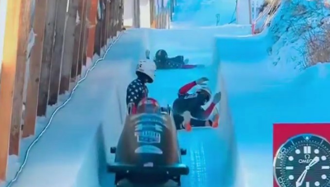Team USA’s Bobsled Hit The “Oh No” Phase — Then Powered Through It Anyway