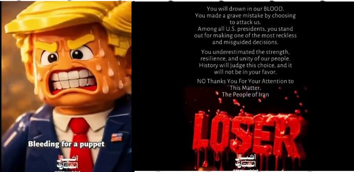 Iran Trolling Trump By Posting AI Lego Style Videos Mocking The President.