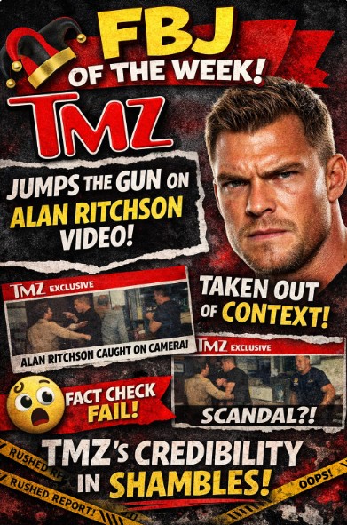 FBJ Of The Week: TMZ Jumps the Gun on Alan Ritchson Video