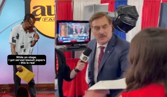 🎤😂 A Comedian And A “Pillow Guy” Walk Into Public Humiliation… And BOTH Get Served LIVE!