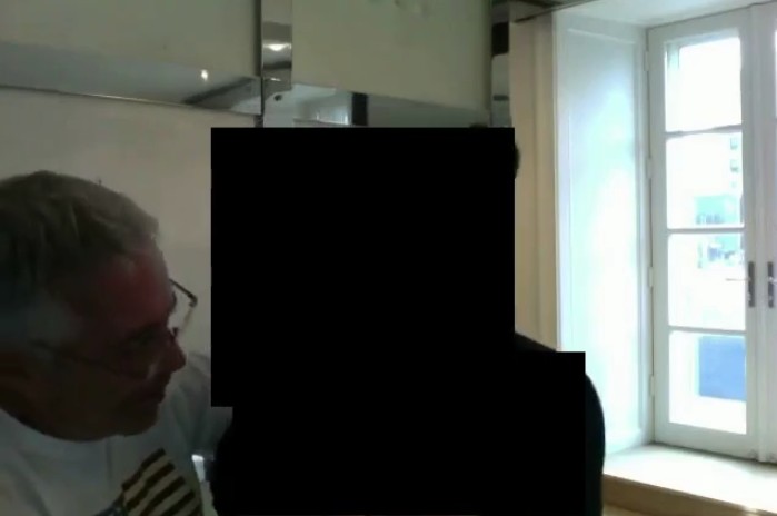The DOJ Released This Creepy Jeffrey Epstein Video Of A Blurred Out Female.