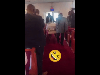 Somewhere In America On Easter Sunday, The Pastor Entered The Church Preaching From Inside Of A Casket.