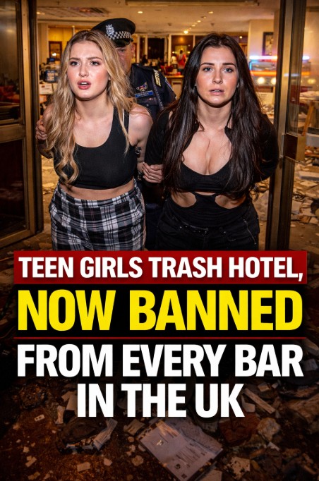 They Walked Into a Hotel They Weren’t Staying At… And Left Banned From Every Bar…Basically ALL nightlife, Everywhere In The Entire UK Country.