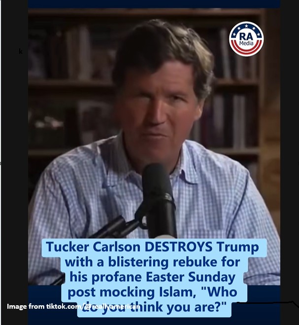 Now This 👉🏾Tucker Carlson Rebukes Trump, Questioning His Leadership and Strategic Judgment