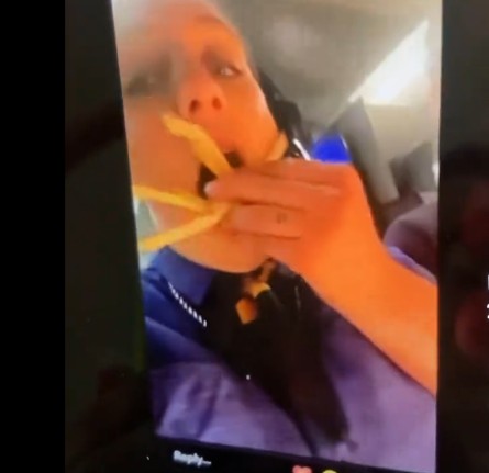A McDonalds Worker Post A Video Of Her Licking French Fries And Possibly Serving Them To A Customer. This Happened At The East Main Street McDonald’s In Southbridge, Mass.