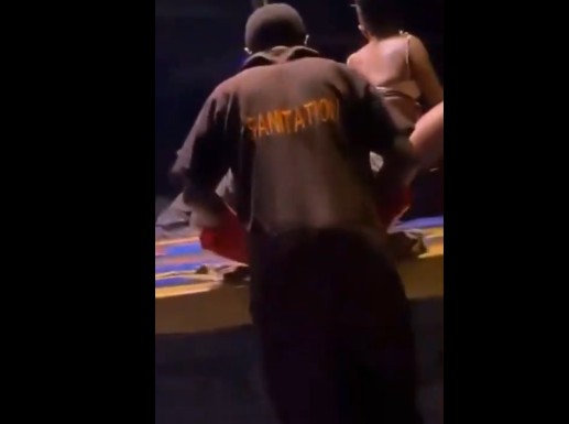 NSFW. The Sanitation Man Has One Job…Clean Up The Sweat And Fluids From A Group Sex Scene