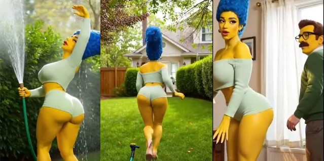AI Is Going To Hell For Doing This To Sweet Marge Simpson