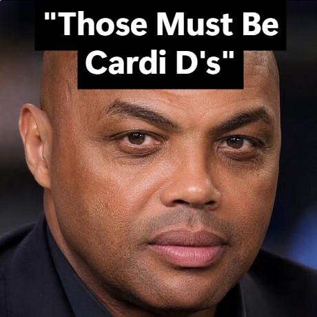 He’s A Fool! “Those Might Be Cardi D’s” Charles Barkley Commenting On Cardi B’s Halftime Appearance During Game 3 Of The NBA Finals.