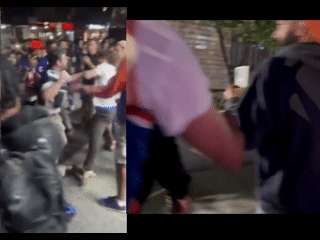 Spurs Fan Fought Through Hell After Getting Attacked by Mob After Knicks Game 3 Finals Loss.