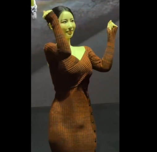 South Korean Actress, Shin Ji-won, Known By Her Stage Name Johyun, Became A Hot Topic When She Wore A Fitted Burgundy Knit Dress On Stage While Promoting Her Film Karlovy Vary.