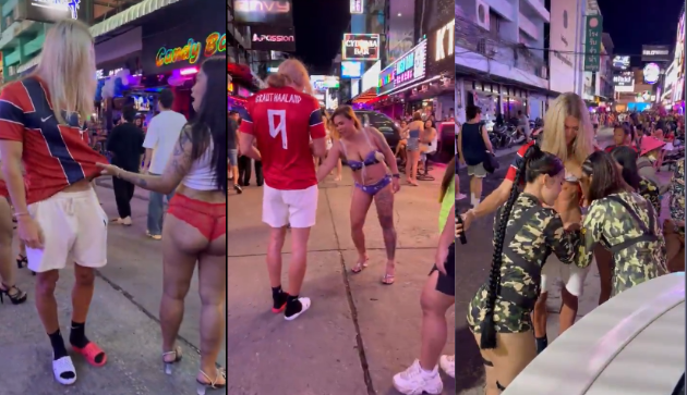 NSFW. The Sailors From The USS Abraham Lincoln That Landed Pattaya, Thailand Better Be Careful. Those Thai Ladies Are Real Aggressive…This Video Proves It.